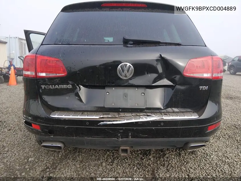 2012 VOLKSWAGEN TOUAREG VIN WVGFK9BPXCD004889 — фото 6