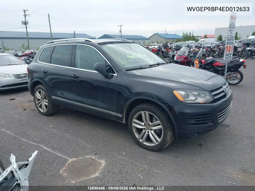 2014 VOLKSWAGEN TOUAREG VIN WVGEP9BP4ED012633 — фото 12