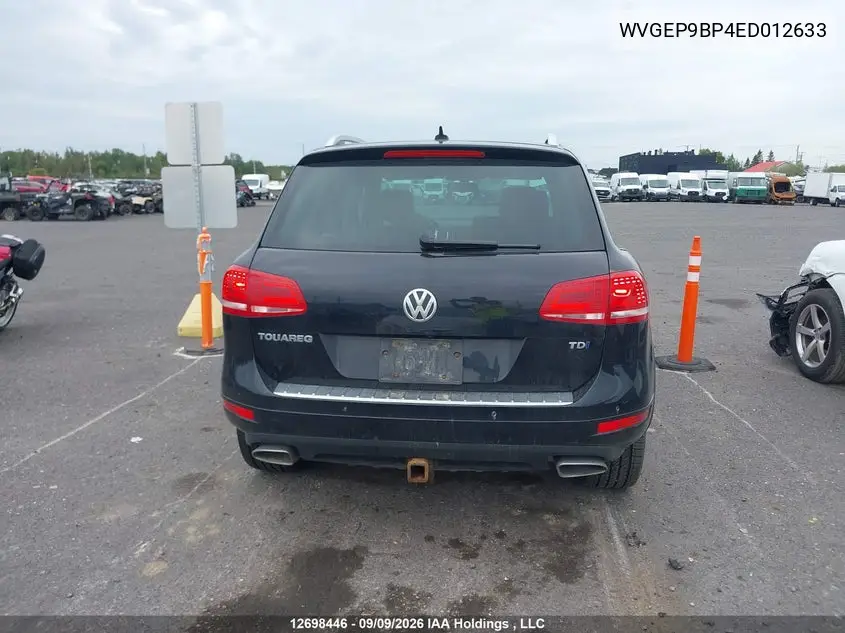2014 VOLKSWAGEN TOUAREG VIN WVGEP9BP4ED012633 — фото 15