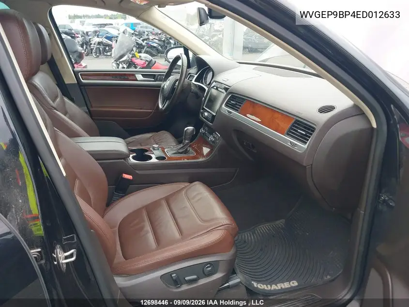 2014 VOLKSWAGEN TOUAREG VIN WVGEP9BP4ED012633 — фото 5