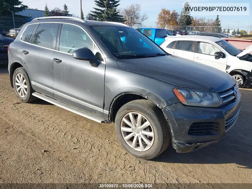 VOLKSWAGEN TOUAREG 2014, VIN WVGEP9BP7ED007619