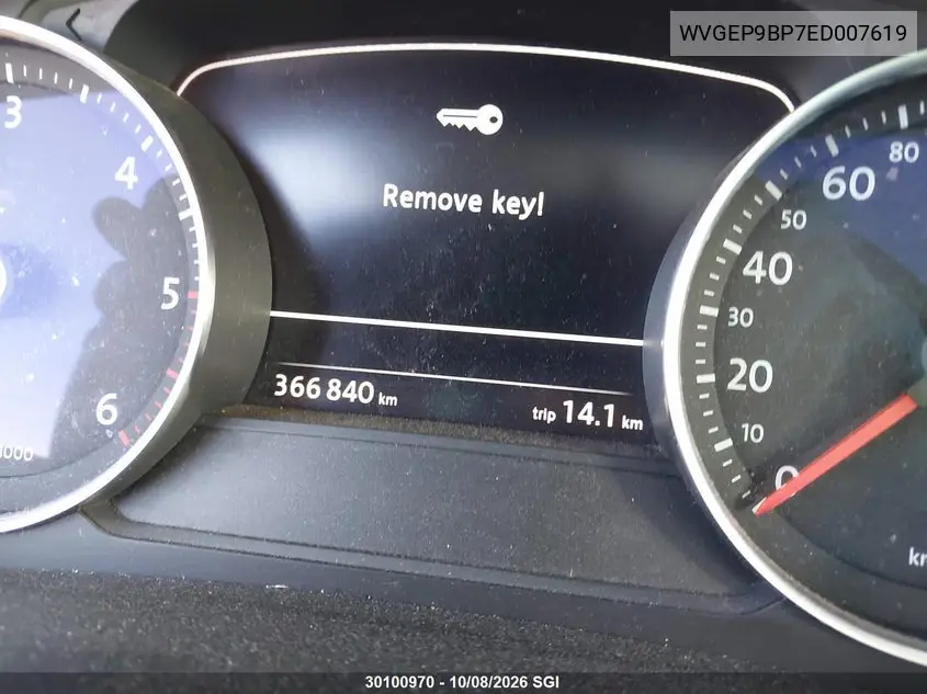 2014 VOLKSWAGEN TOUAREG VIN WVGEP9BP7ED007619 — фото 15