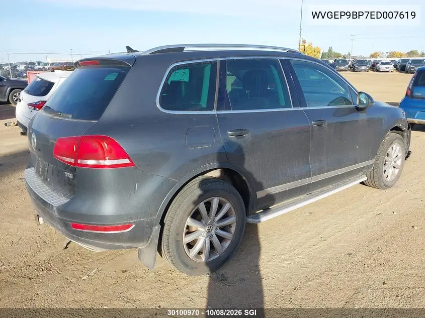 2014 VOLKSWAGEN TOUAREG VIN WVGEP9BP7ED007619 — фото 4