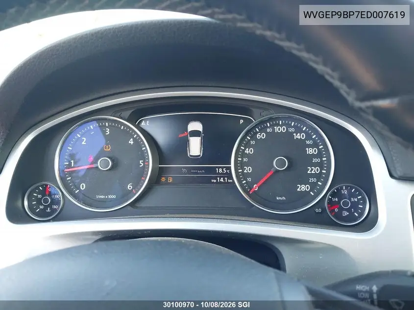 2014 VOLKSWAGEN TOUAREG VIN WVGEP9BP7ED007619 — фото 7