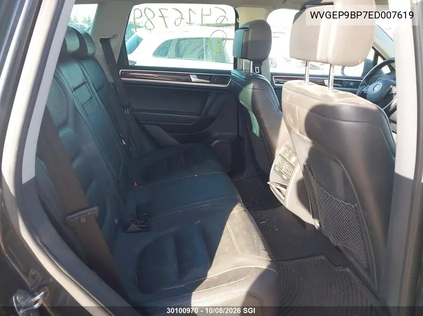 2014 VOLKSWAGEN TOUAREG VIN WVGEP9BP7ED007619 — фото 8