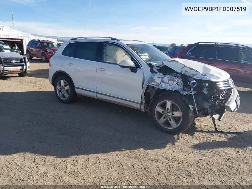VOLKSWAGEN TOUAREG 2015, VIN WVGEP9BP1FD007519
