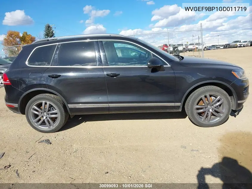 2016 VOLKSWAGEN TOUAREG VIN WVGEF9BP1GD011719 — фото 13