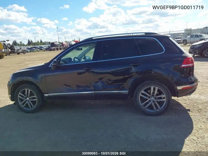 2016 VOLKSWAGEN TOUAREG VIN WVGEF9BP1GD011719 — фото 14