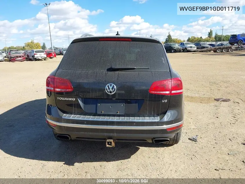 2016 VOLKSWAGEN TOUAREG VIN WVGEF9BP1GD011719 — фото 16