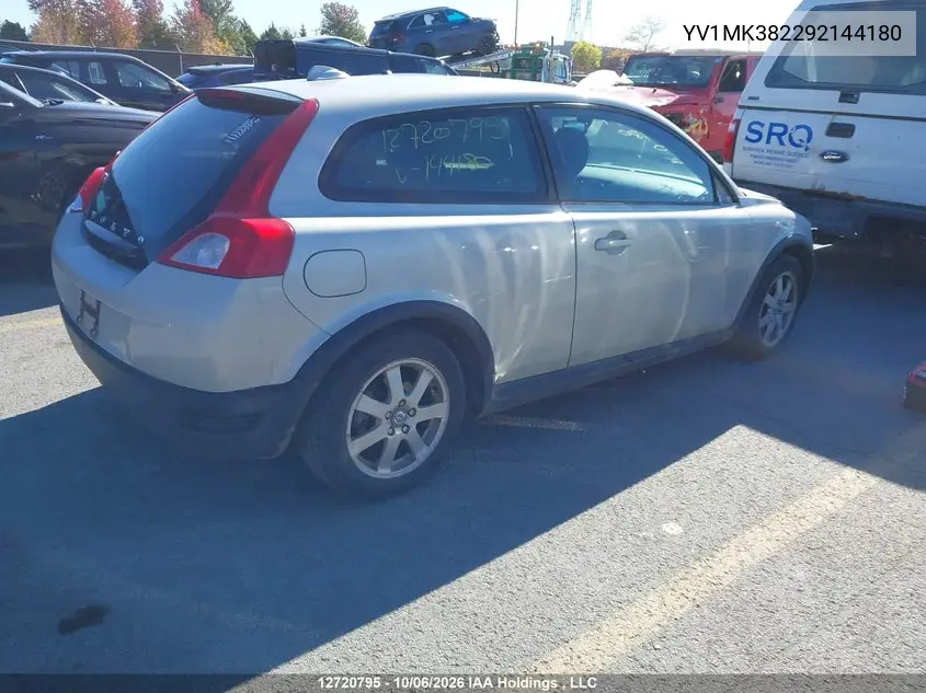 2009 VOLVO C30 VIN YV1MK382292144180 — фото 4