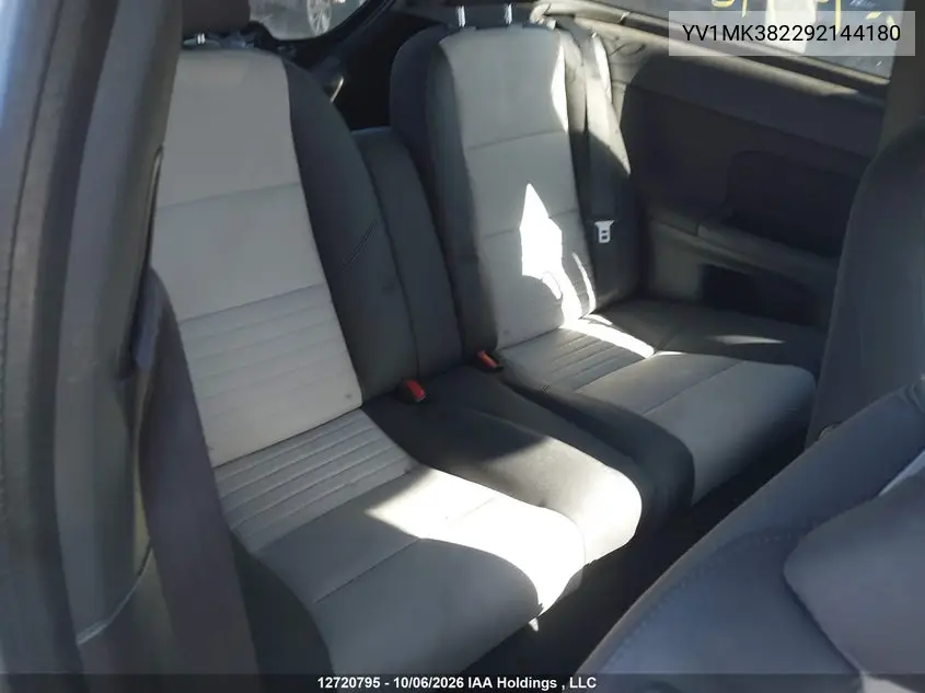 2009 VOLVO C30 VIN YV1MK382292144180 — фото 8