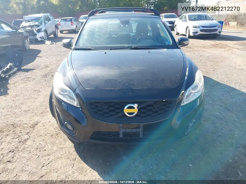 2011 VOLVO C30 VIN YV1672MK4B2212270 — фото 12