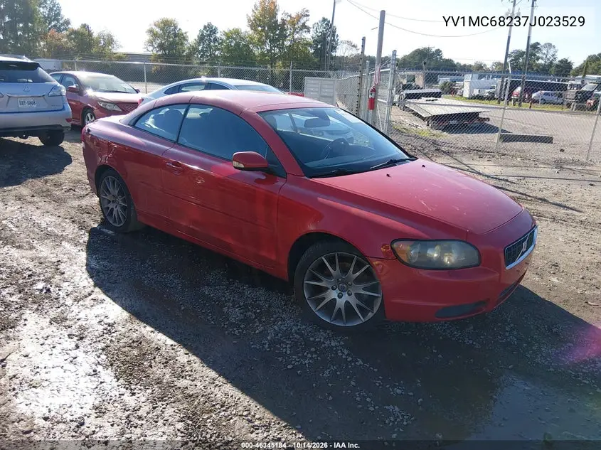 VOLVO C70 2007, VIN YV1MC68237J023529