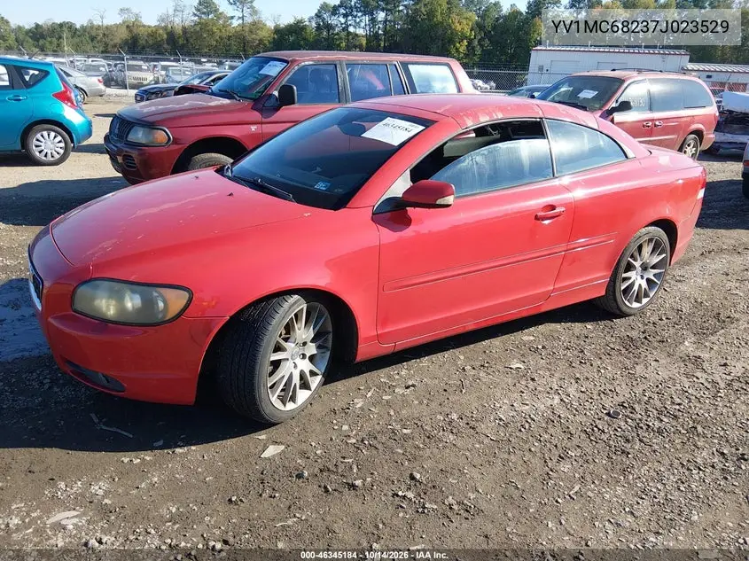 2007 VOLVO C70 VIN YV1MC68237J023529 — фото 2