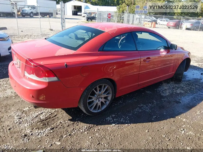 2007 VOLVO C70 VIN YV1MC68237J023529 — фото 4