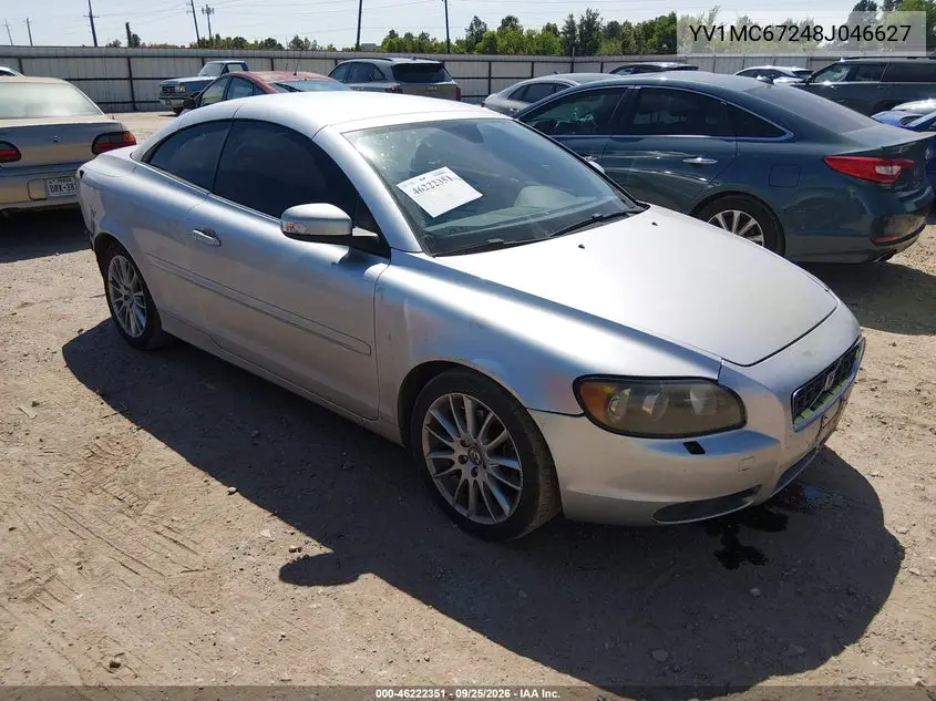VOLVO C70 2008, VIN YV1MC67248J046627