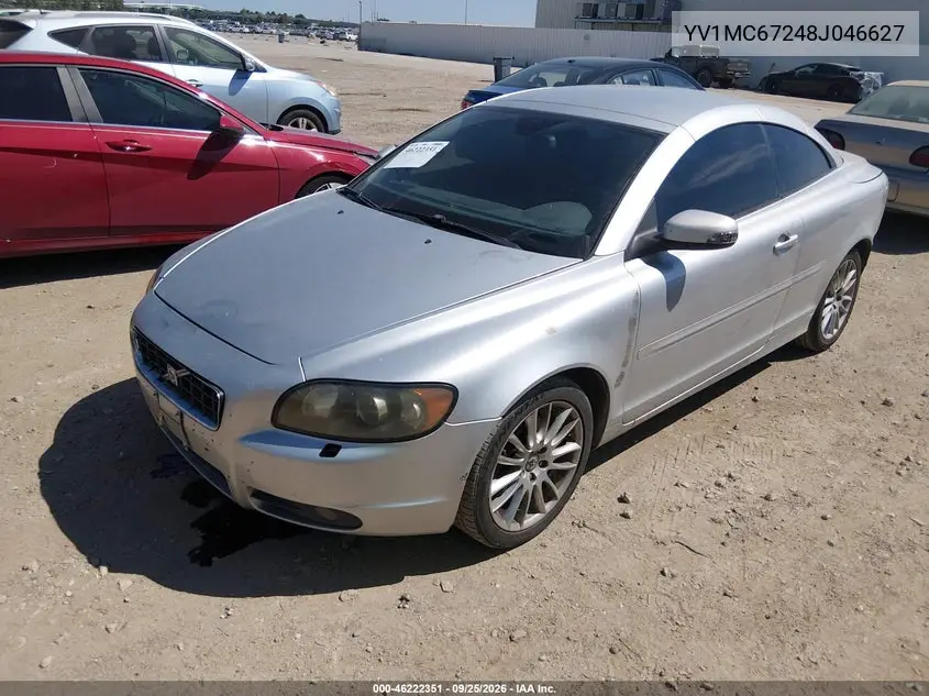 2008 VOLVO C70 VIN YV1MC67248J046627 — фото 2