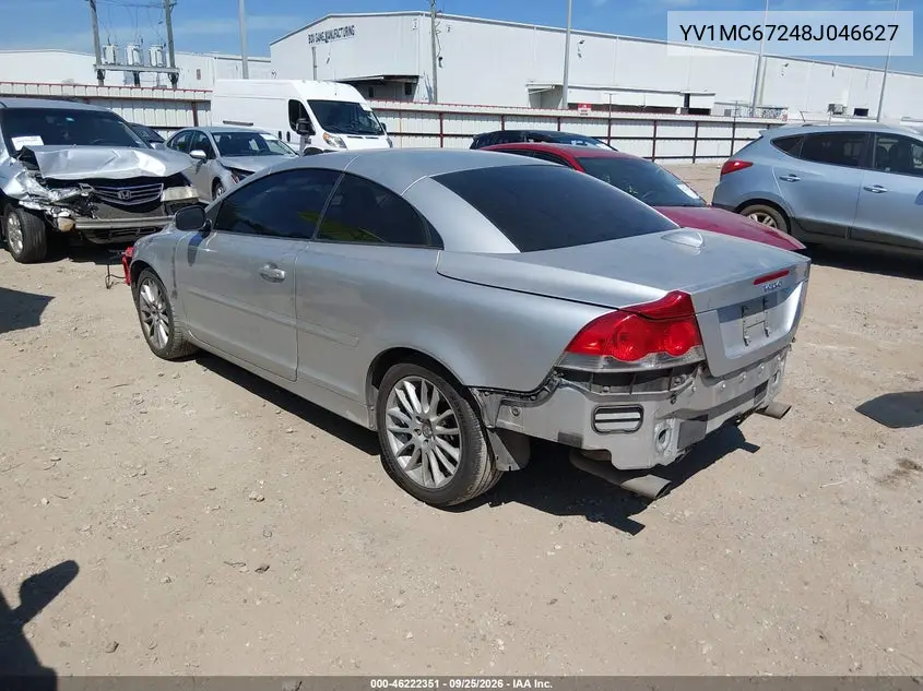 2008 VOLVO C70 VIN YV1MC67248J046627 — фото 3