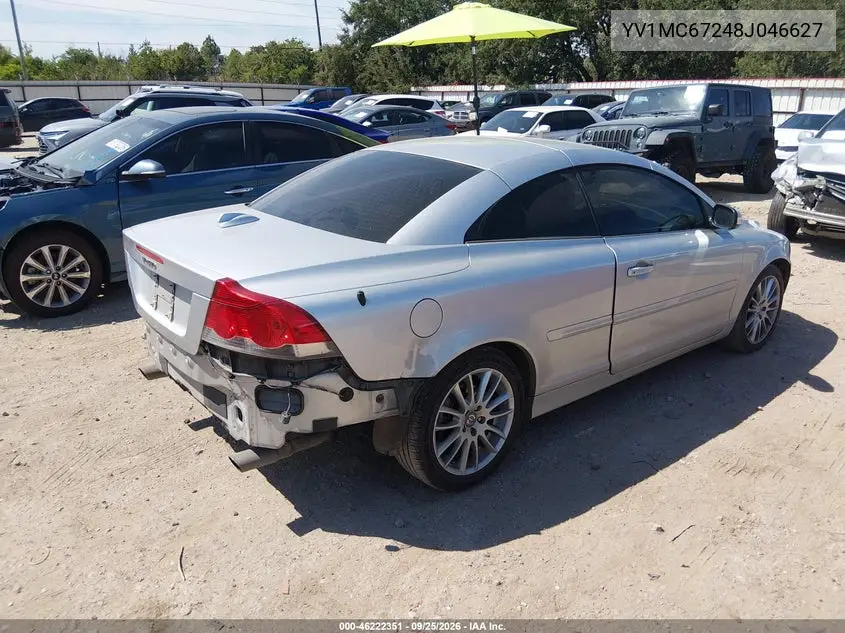 2008 VOLVO C70 VIN YV1MC67248J046627 — фото 4