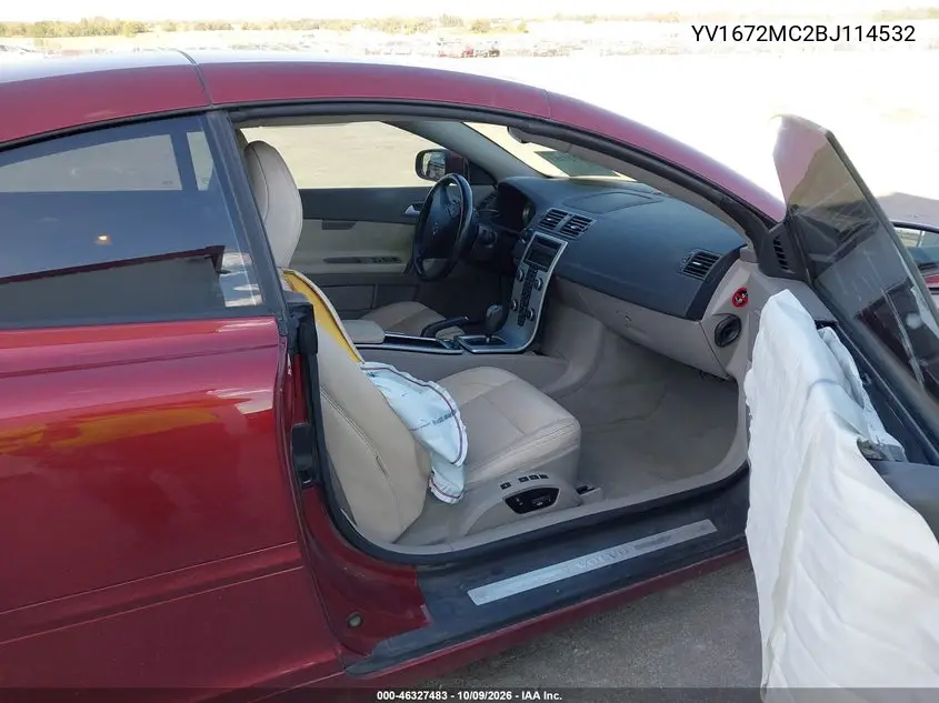 2011 VOLVO C70 VIN YV1672MC2BJ114532 — фото 5