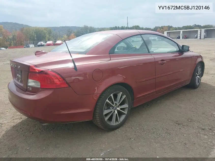 2011 VOLVO C70 VIN YV1672MC5BJ120146 — фото 4