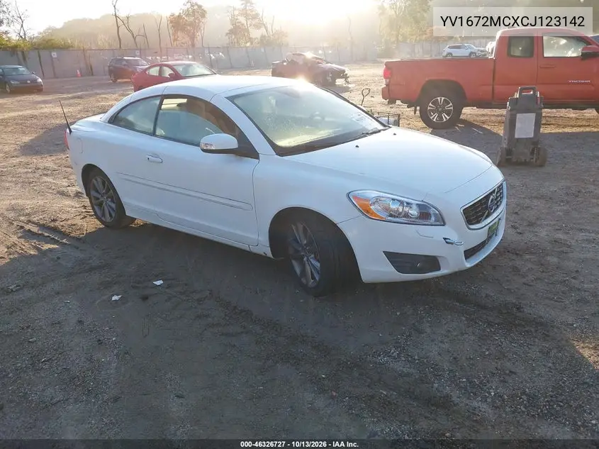VOLVO C70 2012, VIN YV1672MCXCJ123142