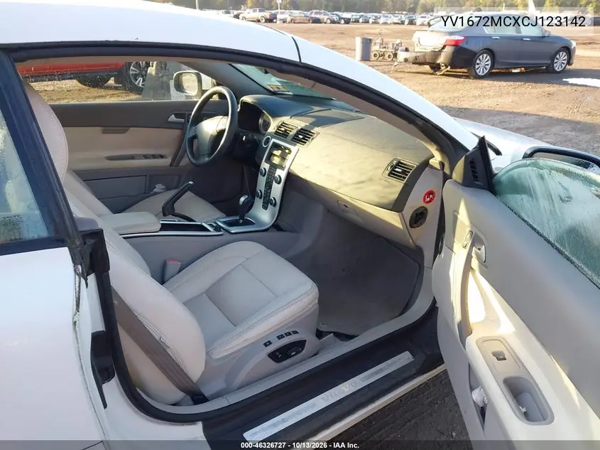 2012 VOLVO C70 VIN YV1672MCXCJ123142 — фото 5