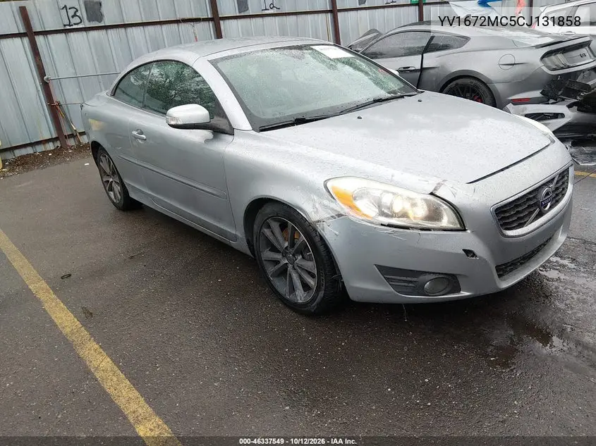 VOLVO C70 2012, VIN YV1672MC5CJ131858