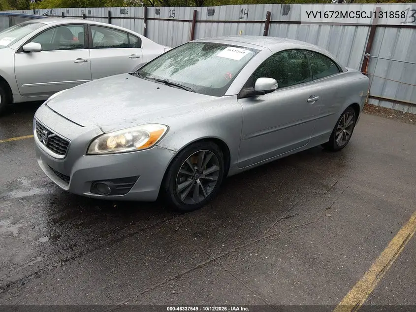 2012 VOLVO C70 VIN YV1672MC5CJ131858 — фото 2