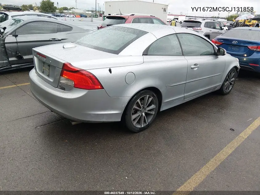 2012 VOLVO C70 VIN YV1672MC5CJ131858 — фото 4