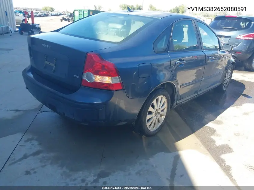 2005 VOLVO S40 VIN YV1MS382652080591 — фото 4