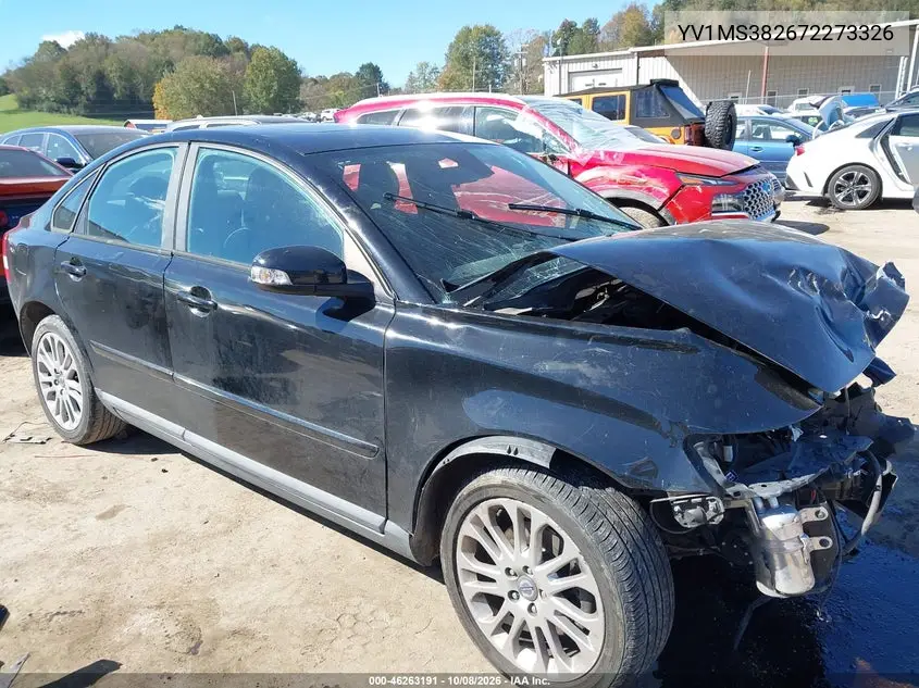 VOLVO S40 2007, VIN YV1MS382672273326