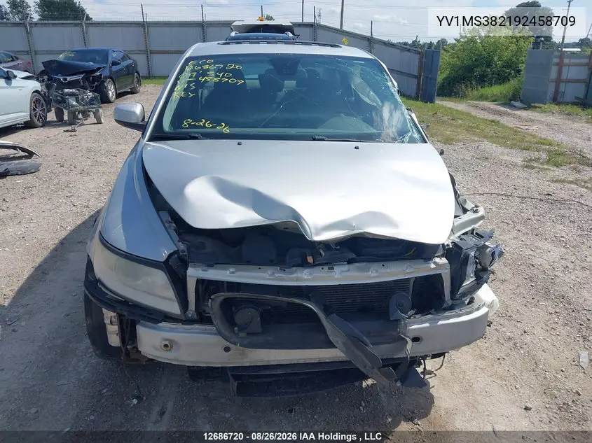 2009 VOLVO S40 VIN YV1MS382192458709 — фото 12