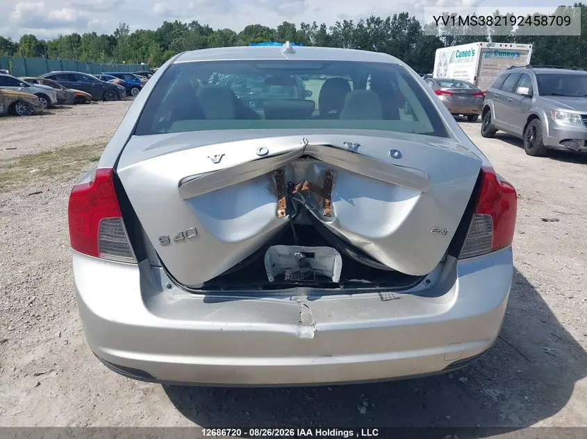 2009 VOLVO S40 VIN YV1MS382192458709 — фото 16