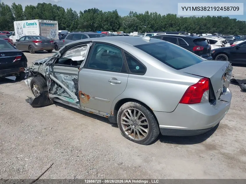 2009 VOLVO S40 VIN YV1MS382192458709 — фото 4