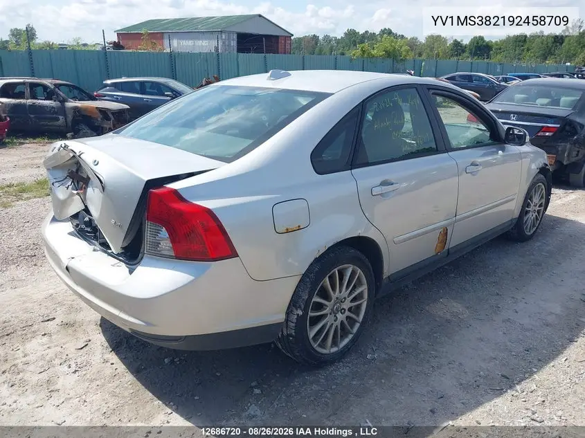 2009 VOLVO S40 VIN YV1MS382192458709 — фото 5