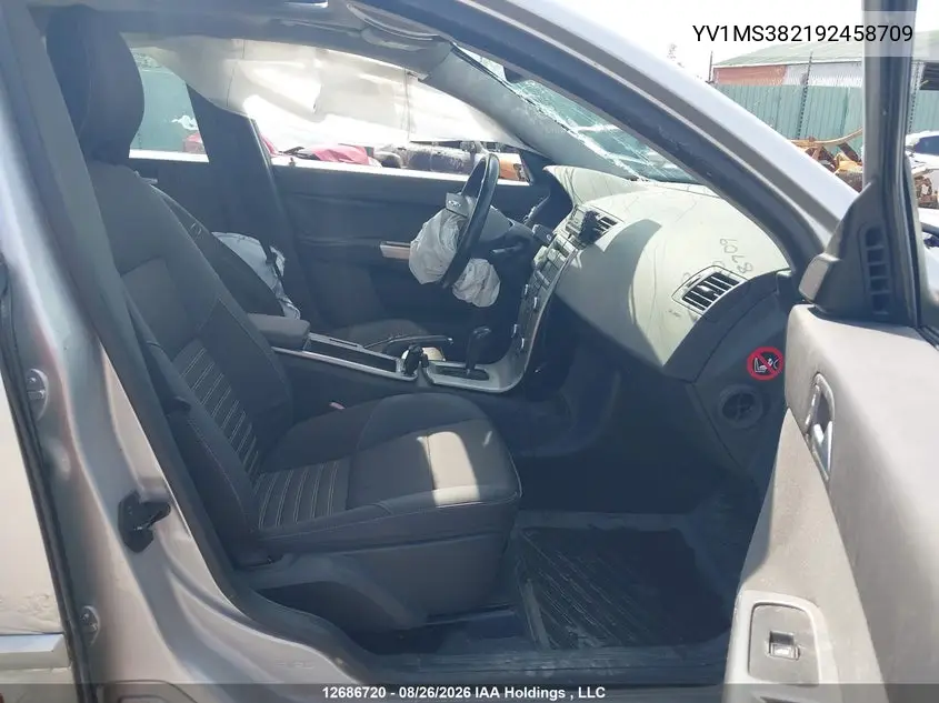 VOLVO S40 2009, VIN YV1MS382192458709
