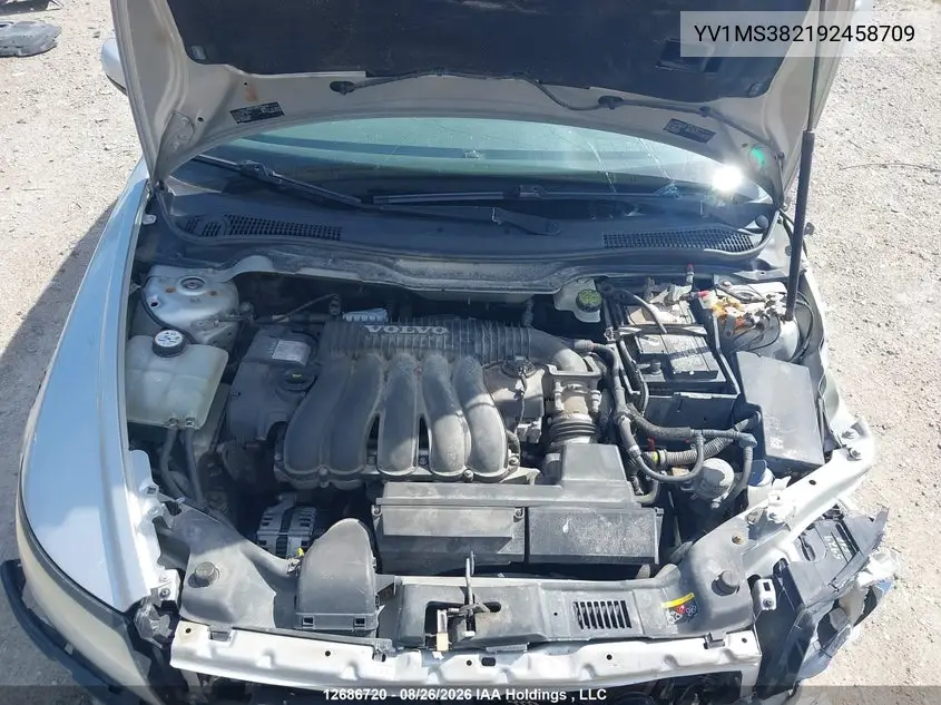 2009 VOLVO S40 VIN YV1MS382192458709 — фото 9