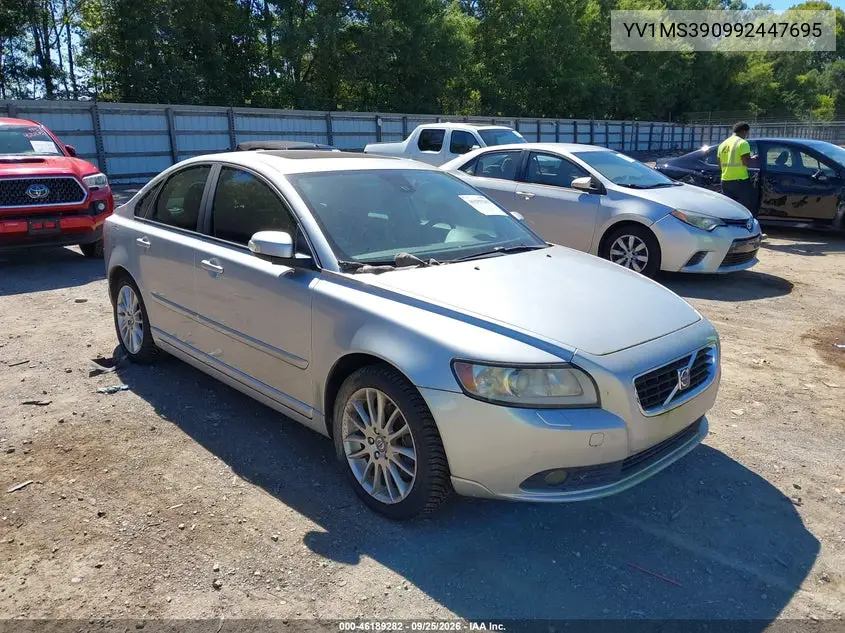 VOLVO S40 2009, VIN YV1MS390992447695