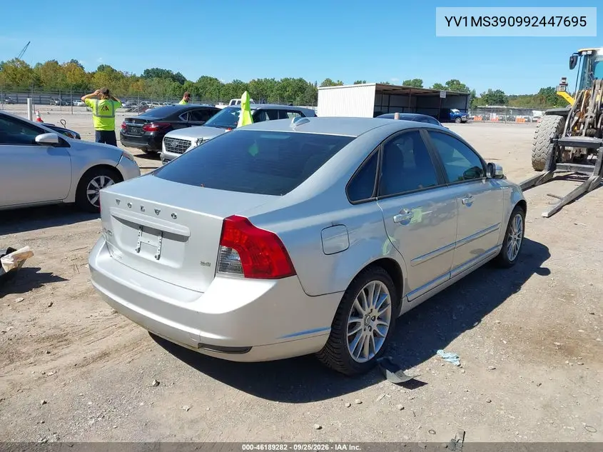 2009 VOLVO S40 VIN YV1MS390992447695 — фото 4