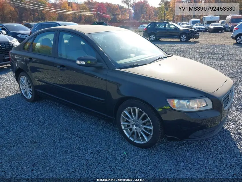 VOLVO S40 2009, VIN YV1MS390792453530