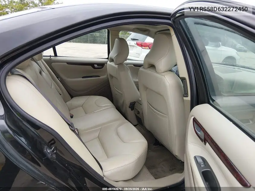 2003 VOLVO S60 VIN YV1RS58D632272450 — фото 8