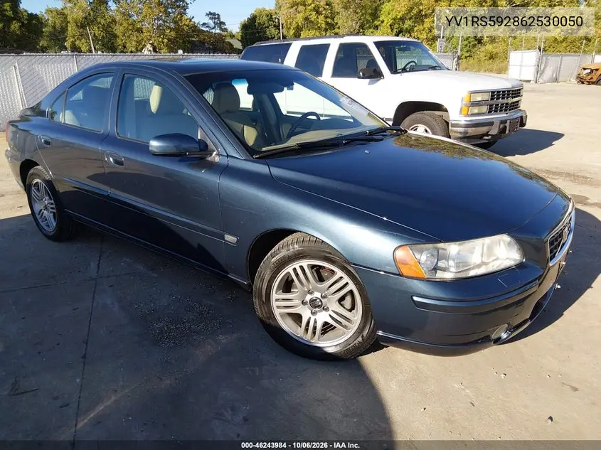 VOLVO S60 2006, VIN YV1RS592862530050