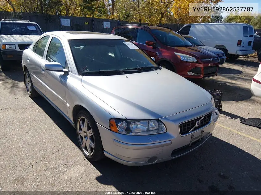 VOLVO S60 2006, VIN YV1RH592862537787