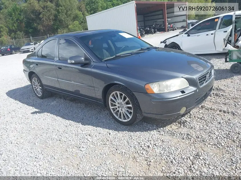 VOLVO S60 2007, VIN YV1RH592072606134
