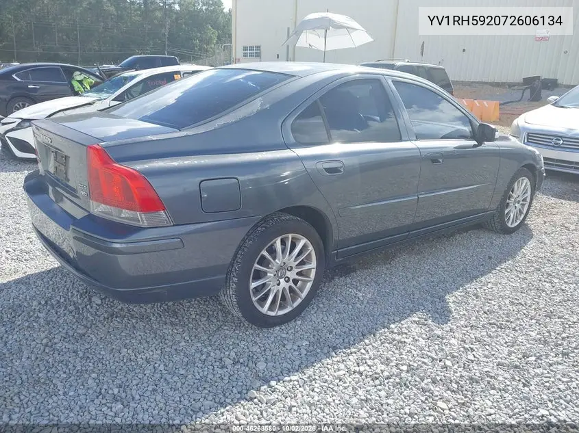 2007 VOLVO S60 VIN YV1RH592072606134 — фото 4