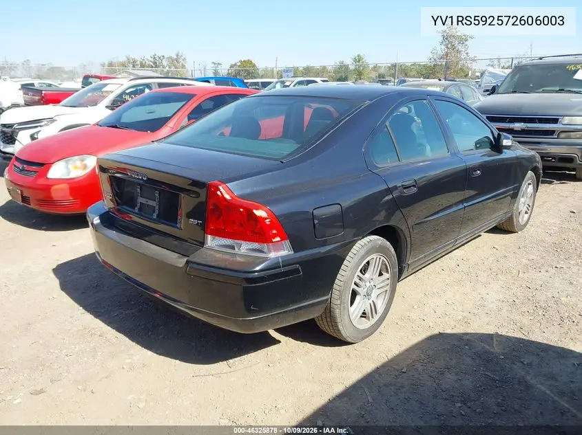2007 VOLVO S60 VIN YV1RS592572606003 — фото 4