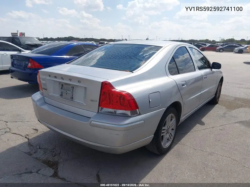 2009 VOLVO S60 VIN YV1RS592592741100 — фото 4