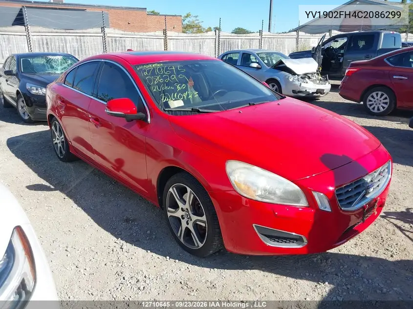 2012 VOLVO S60 VIN YV1902FH4C2086299 — фото 13
