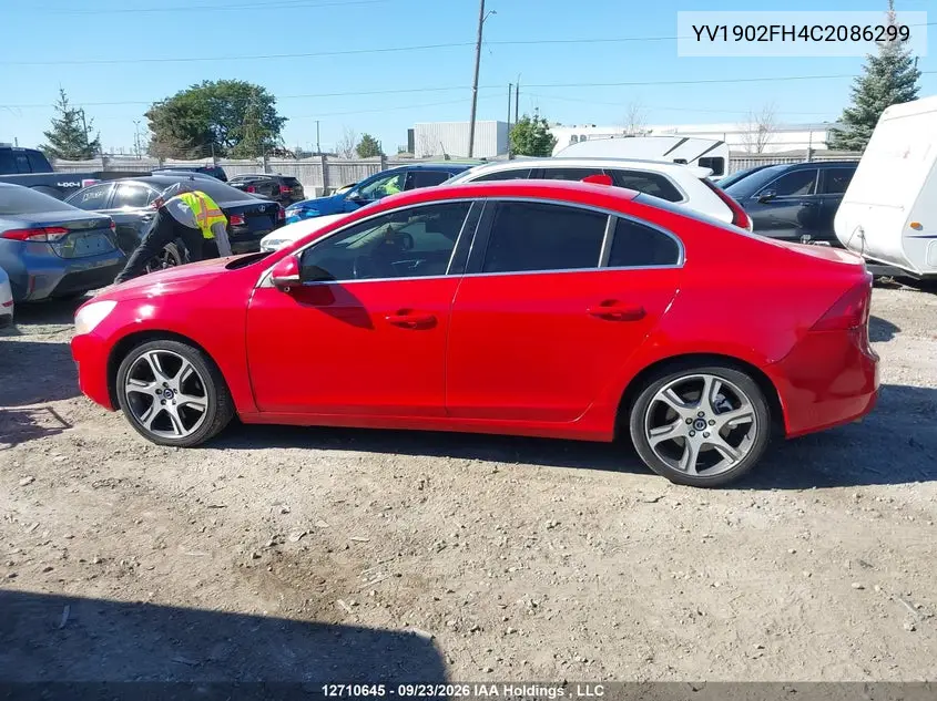 2012 VOLVO S60 VIN YV1902FH4C2086299 — фото 14